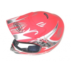 kask mini enduro (rozmiar głowy 47-48cm)