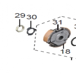 podkładka szczęk sprzęgła odśrodkowego BS250S-5 Jianshe