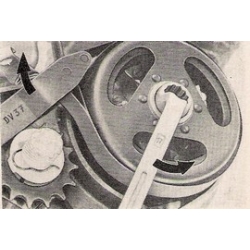klucz (opaska) blokująca koło magnesujące Simson
