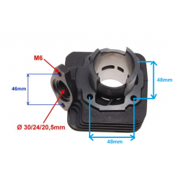 cylinder z tłokiem kpl Skutery 2T 50cc (Honda GS7)