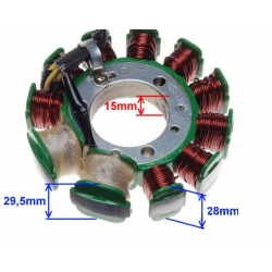 STATOR ISKROWNIK 11 CEWEK ATV 200/250cc/ Kingway Challenger 200